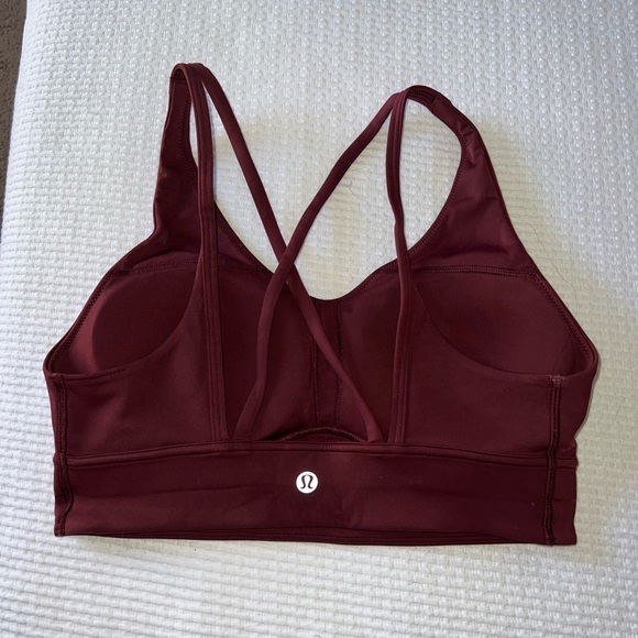 Lululemon In Alignment Longline Sports Bra - Size 8 - Picture 2 of 9